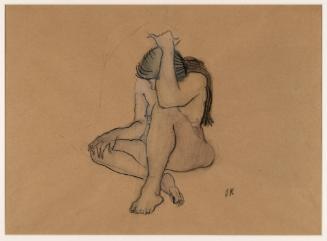 Study of a Seated Female Nude
