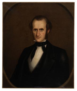 Portrait of Albert Hopkins (1807-1872), Class of 1826, Professor 1829-1872, Tutor 1827-1829