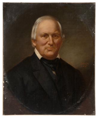 Portrait of Calvin Durfee (1813-1883), Class of 1825, Williams Historian and Financial agent