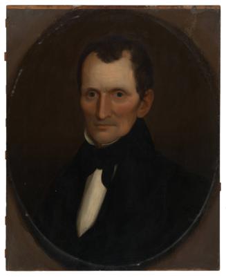 Portrait of Ebenezer Kellogg (1789-1846), Williams College Professor 1815-1844 and Librarian 1815-1845