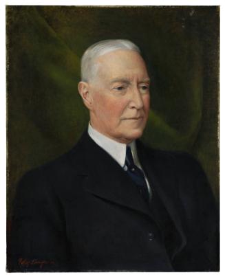 Portrait of Bentley Wirt Warren (d.1947), Class of 1885, Williams College Trustee 1902-