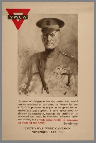 (General Pershing) "A sense of obligation for the varied and useful service..."
