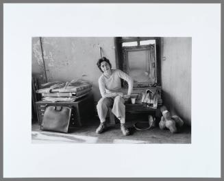 In our loft, East 3rd Street, New York City, 1975