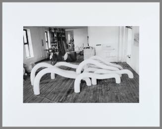 Mary Ann's studio, East 3rd Street, New York City, 1977