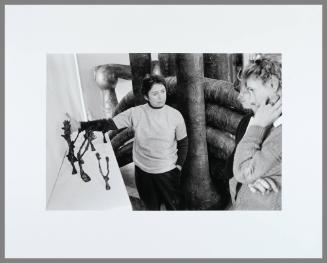 Studio tour, East 3rd Street, New York City, 1991