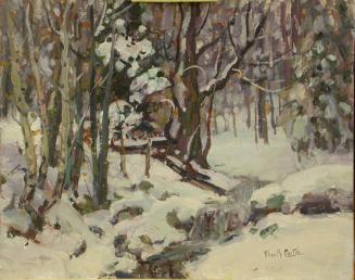 Winter Landscape with Birches