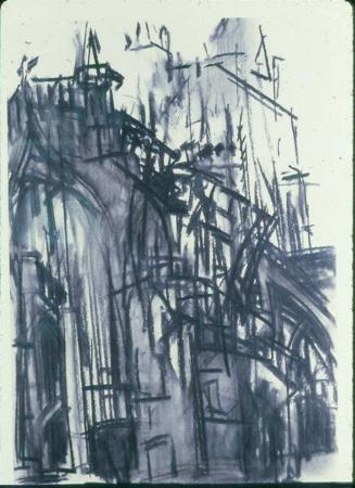 Gloucester Cathedral from the Northeast