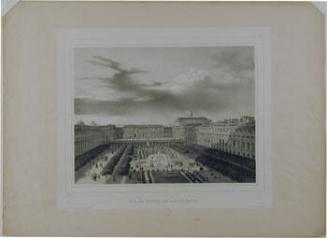 Vue du Jardin du Palais Royal