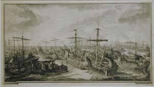 The Roman Fleet Victorious over the Carthaginians at the Battle of Cape Ecnomus off the coast of Sicily during the First Punic War