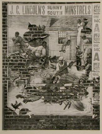 Minstrel Poster, Alabama (from "Walker Evans: Selected Photographs")