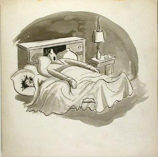 Or the Husband Hogs Most of It, p.24 (from 'Trouble with Double Beds')