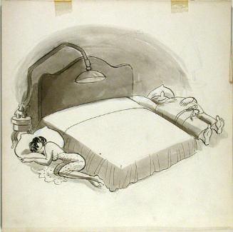 The Only Way to Co-exist in a Double Bed, p.25 (from 'Trouble with Double Beds')