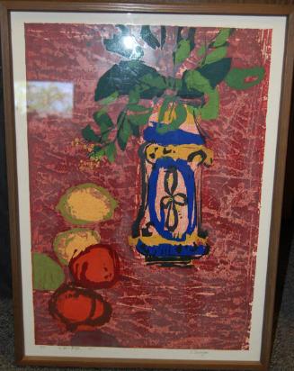 Fruits and Vase