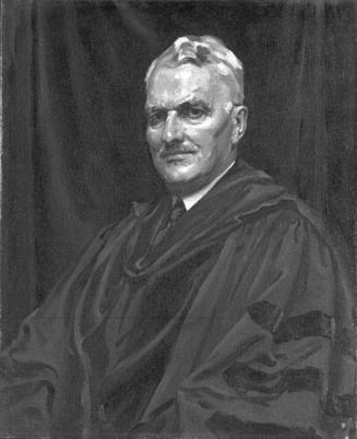 Portrait of Frederick Carlos Ferry, Class of 1891, Williams College Instructor 1891-94, Professor 1899-1917, and Dean 1902-1917