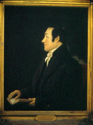 Portrait of Zephaniah Swift Moore (1770-1823), Second President of Williams College 1815-1821
