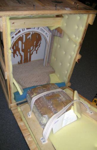 Model of St. Matthews Church Altar, Pacific Palisades, California
