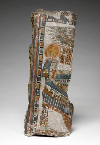 Cartonnage fragment of Ankhtayeshery